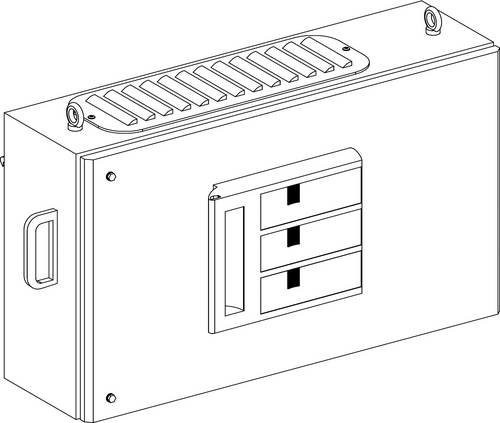 Schneider Electric KSB400HD502 KS Abgangskasten mit Sicherungstrenner NH2 400A - Bild 1