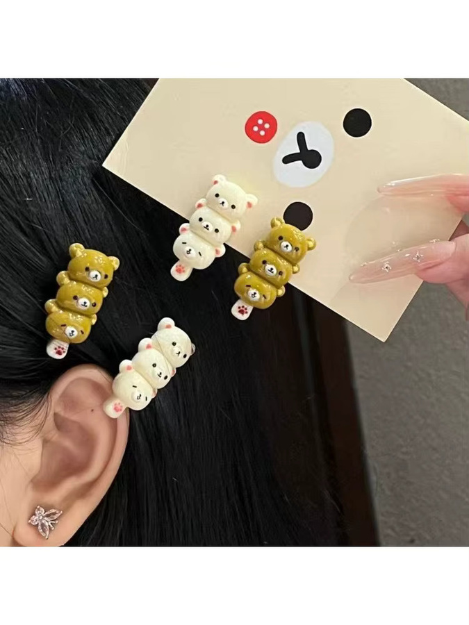Potdemiel Rilakkuma Haarspangen, Damen - Bild 3