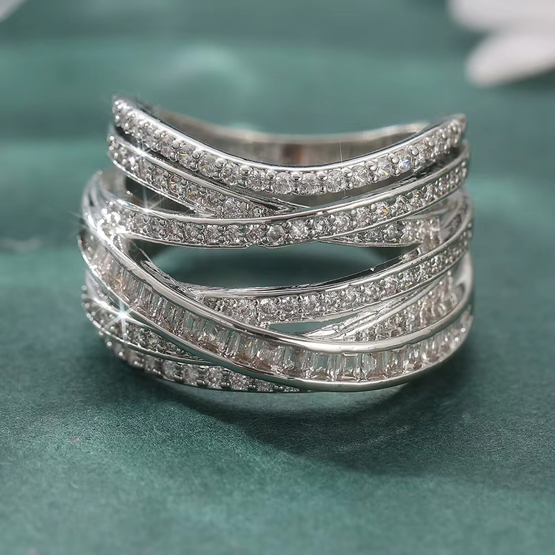 YoYo Ring, Silber, Zirkonia, Damen - Bild 3
