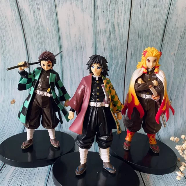 Bandai Demon Slayer Actionfiguren, Shinobu Nezuko, Kunststoff, Bunt - Bild 1