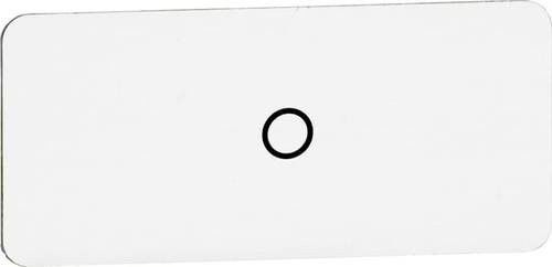 ABB MA6-1062 1SFA611930R1062 Texteinlage aus Kunststoff in Weiß B: 27 mm, H: 1 mm - Bild 1