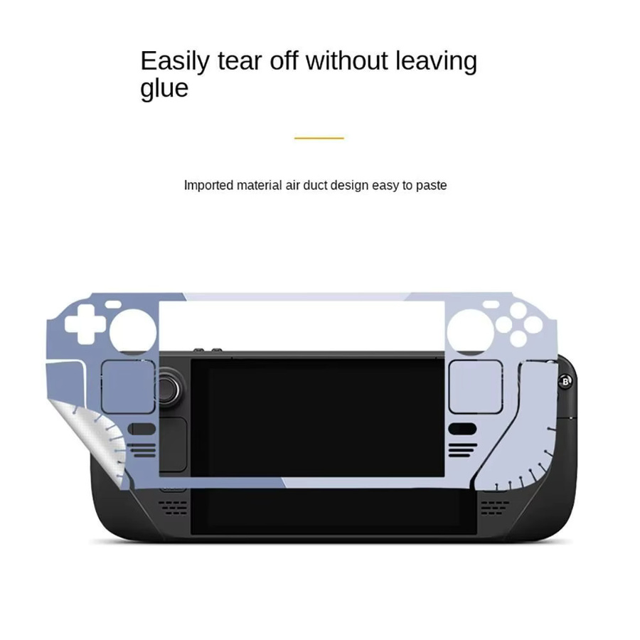 Langlebige Full Wrap Game Decals Steam Deck Schutzhülle in Multicolour als rutschfeste Gamepad-Aufkleber und Controller-Abdeckung - Bild 1