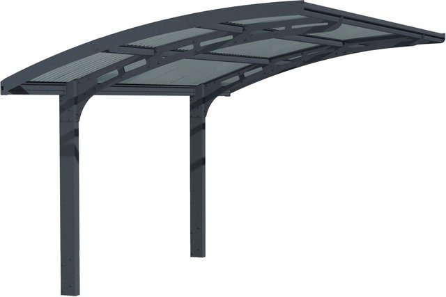 Palram Canopia Carport Arizone Wave in Anthrazit B/T: 495 x 289 cm - Bild 1