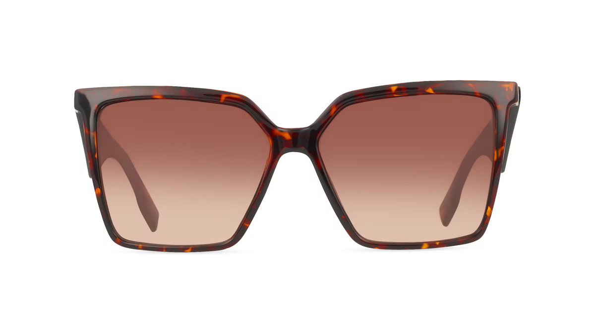 Karl Lagerfeld KL6207S Sonnenbrille Vollrand, Eckig, Kunststoff, Damen, Braun - Bild 1