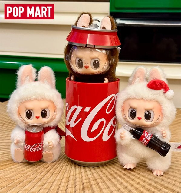 POP MART LABUBU THE MONSTERS Coca-Cola, Actionfigur, Blindbox-Spielzeug - Bild 1