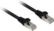 Sharkoon Patchkabel RJ45 Cat.6a SFTP Ethernet LAN, Schwarz, 3,0 m - Bild 1