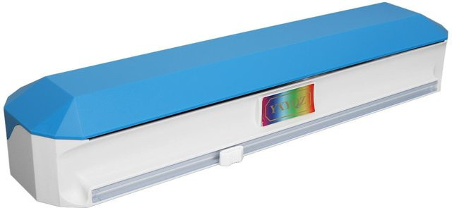 CosyHome Frischhaltefolienspender mit Schiebeschneider in Weiß - Bild 1
