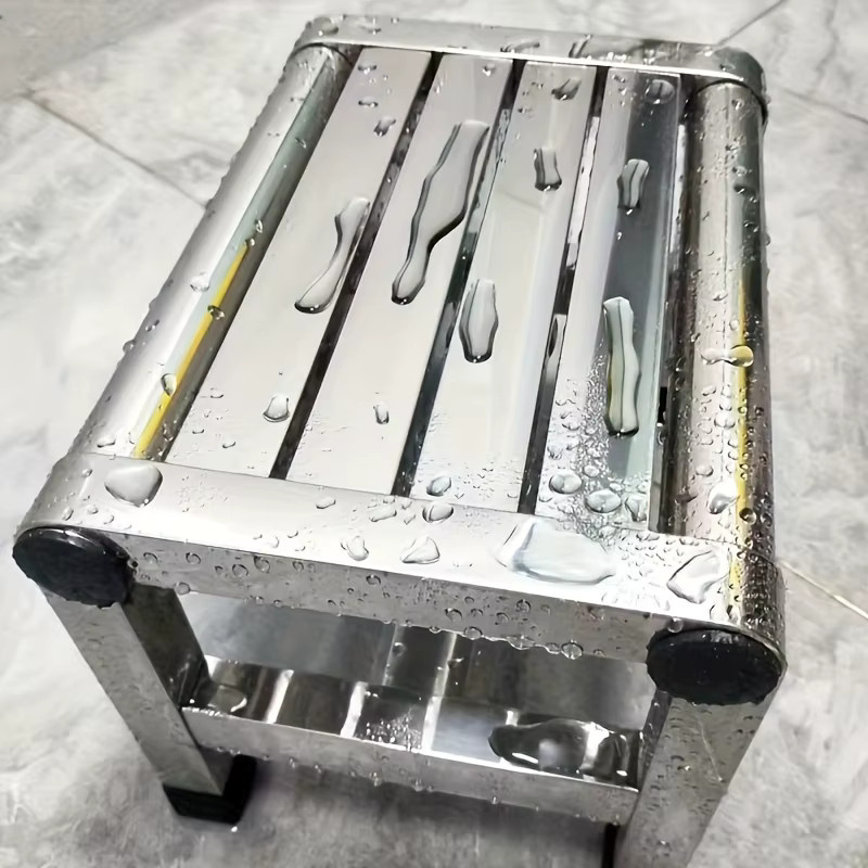 Multifunktionaler Barhocker aus Edelstahl von LIUSHADUOLA - Bild 4