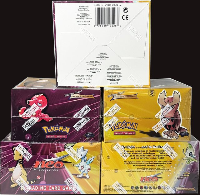 PKM Neo Destiny Booster Box, Pokémon, 36 Packungen - Bild 1