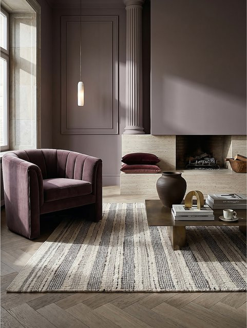 Kadima Flachgewebe-Teppich HYTHE gestreift in Beige B: 200 cm, T: 300 cm - Bild 1
