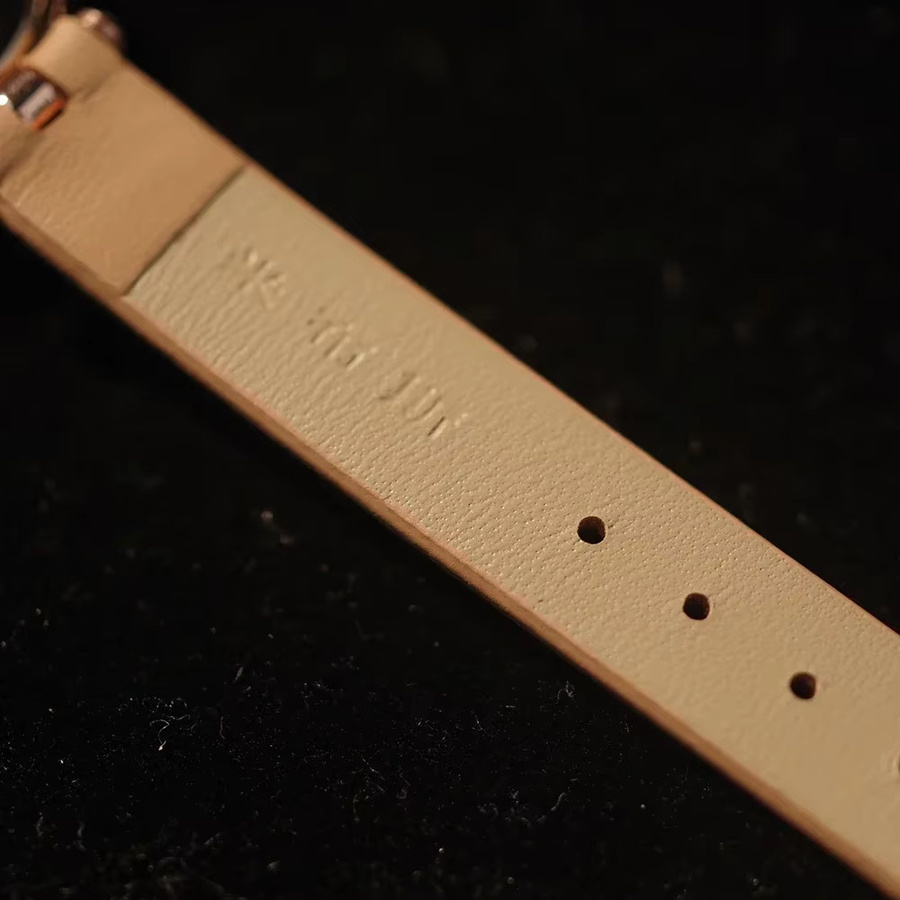 FancyWrist Uhrenarmband Leder, beige, Xiaomi Mi Band 8/9 - Bild 2