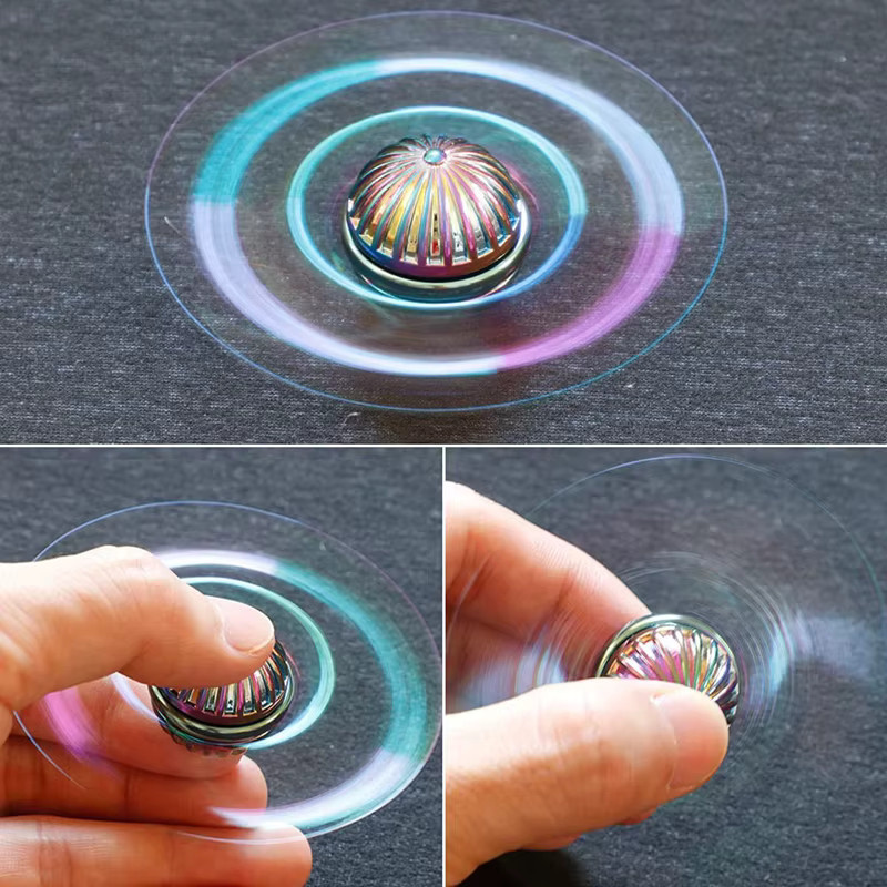 soulbao Metallflügel Fingerspitzen-Gyroskop Fidget Spinner, Anti-Druck-Fingerspitzen-Gyroskop - Bild 4