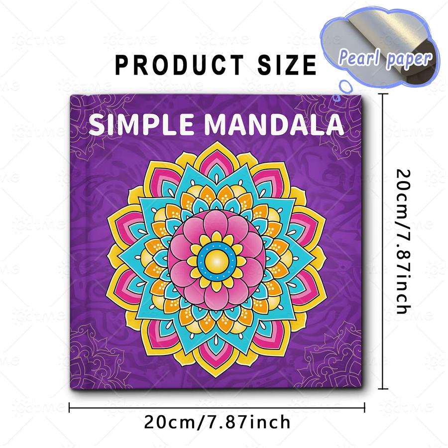 Mandala-Malbuch zur Stresslinderung und Entspannung - Bild 3