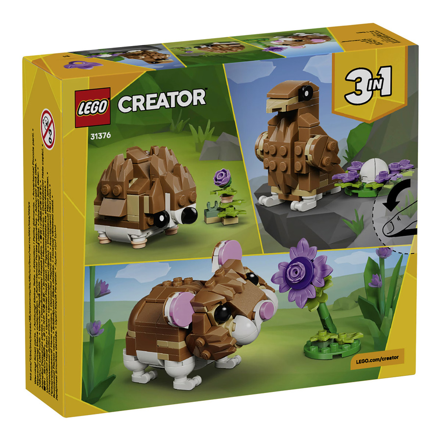 LEGO Creator Niedlicher Hamster mit Blume Konstruktionsspielzeug - Bild 4