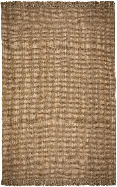 Flair Rugs Kurzflorteppich Jute Boucle in Beige, B/T: 120 x 170 cm - Bild 1