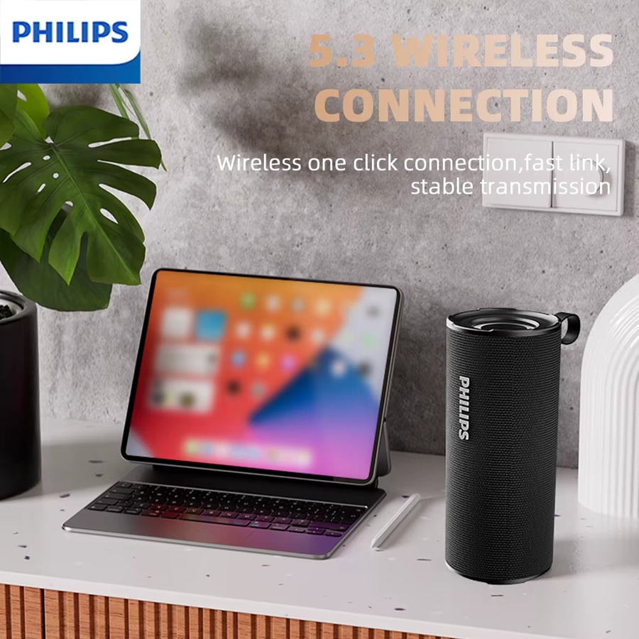 Philips TAS3150 Outdoor-Wireless-Lautsprecher in Schwarz, wasserdicht und tragbar mit 3600 mAh Akku - Bild 3