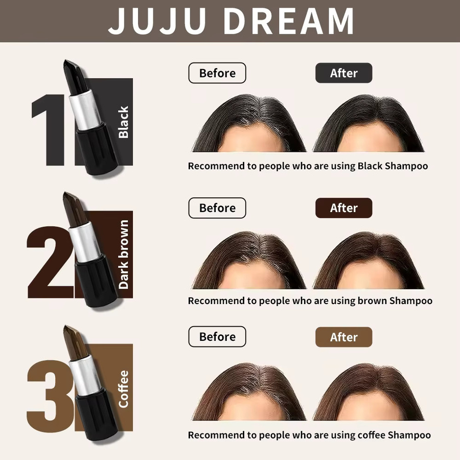 JUJU Dream Haarfärbestift, Weiß, Unisex - Bild 2