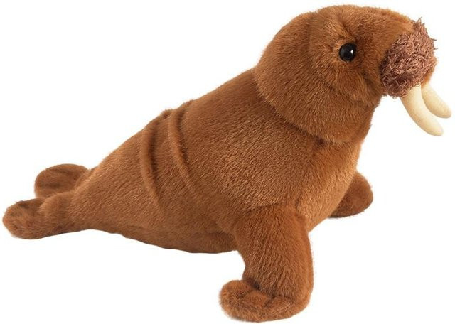 Yiran toy Brauner Walross-Puppe, Plüschtier, 38cm, ab 14 Jahren - Bild 1