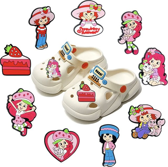 Potdemiel Schuh Charms, Erdbeere, Mädchen, Kinder - Bild 1