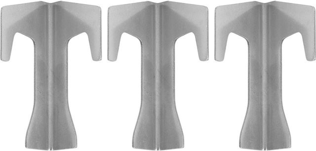GoolRC 3er Set Grill Feuerplatten Abstandshalter aus Edelstahl in Silber - Bild 1
