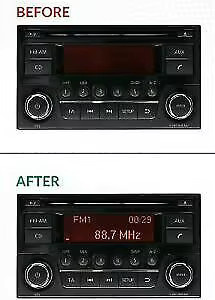 LCD-Bildschirm für Nissan Qashqai, Juke, Micra, Navara und NV200 in Schwarz - Bild 3