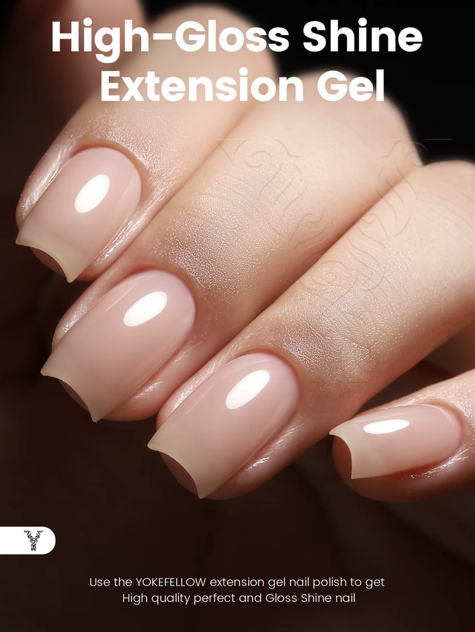 YOKEFELLOW Builder Gel Nude Jelly, 50g, Glänzend - Bild 3
