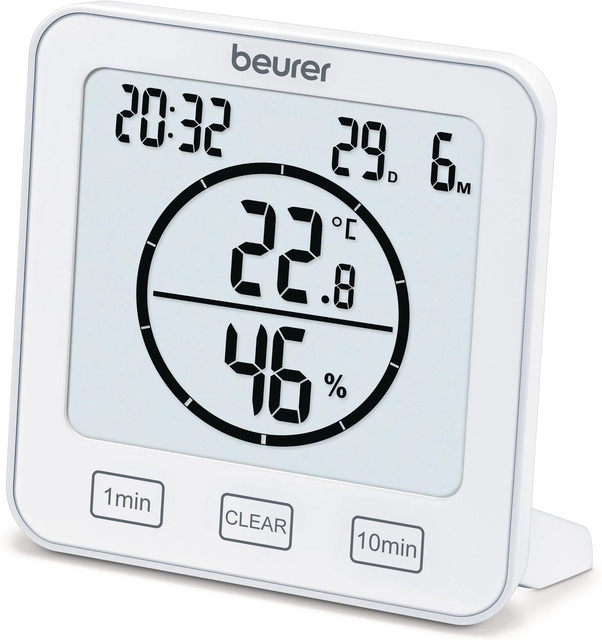 Beurer HM 22 Thermo-Hygrometer in Weiß - Bild 1