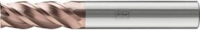PFERD VHM-Fräser Ø3mm mit 4 Schneiden, 2xDC, Fase 0,1mm 45°, TiAlSiN beschichtet, Schaft HB, Performance Rostfrei, Farbe: Silber - Bild 1