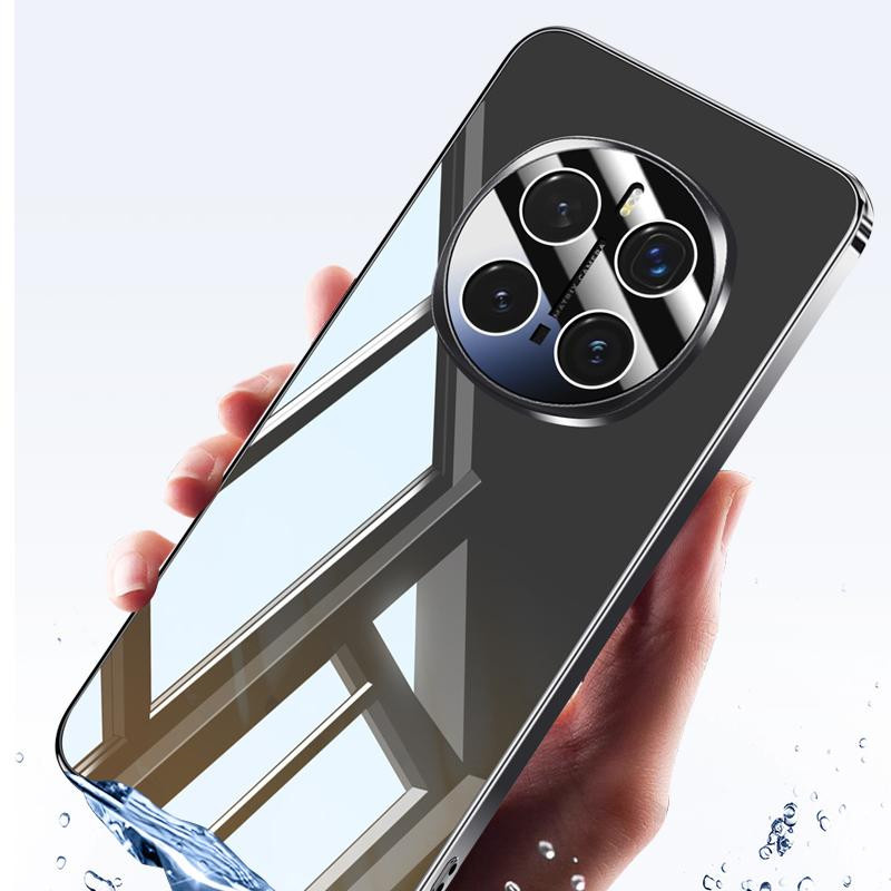 HONOR Magic 7 Pro Handyhülle Eiskristall Design mit 360° Ring Airbag und Linse Schutz, Transparent - Bild 2