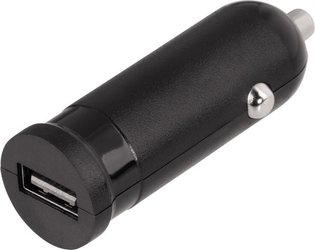 Hama USB-Kfz-Ladegerät in Schwarz mit 1A Ladestrom - Bild 1
