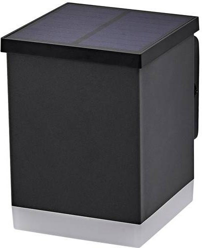 LEDVANCE ENDURA STYLE SOLAR QUADRO Außenwandleuchte LED Solar Grau 0,5W 50lm IP44 - Bild 2