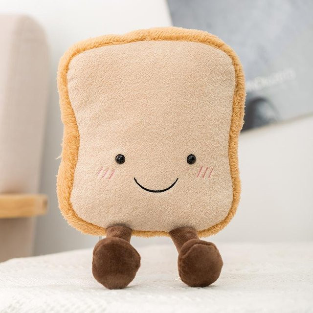 Rollbrot-Puppe, Rucksackanhänger, beige, ab 14 Jahren - Bild 1