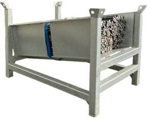 Schake Schnurpfahl Set in Grau, 500 Stück, Durchmesser: 2 cm, Höhe: 80 cm - Bild 1