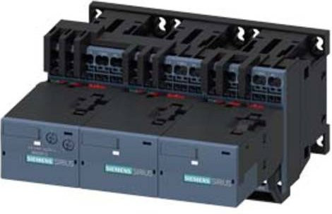 Siemens Stern-Dreieck-Kombination 3RA2416-8XF31-2AP0 mit 3 Schließern, 690 V/AC, grau - Bild 1