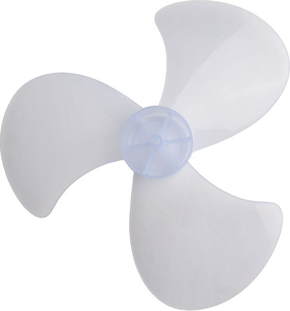 Mellow Home Ersatz-Ventilatorflügel aus Kunststoff mit 3 Flügeln und Mutterabdeckung, 16 Zoll, Weiß - Bild 1