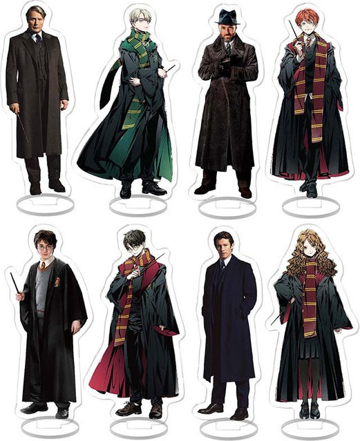 Bandai Harry Potter Hermine Granger Kreativer Campus, Acryl-Schlüsselanhänger, Figuren-Display, Kinder-Anhänger, Deko-Ständer, Modellplatte - Bild 1