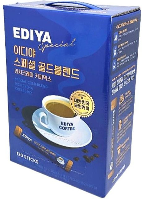 EDIYA Special Gold Blend Rich Crema, Instantkaffee, 120 x 11 g - Bild 1