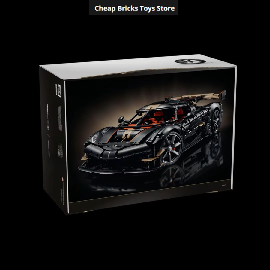 Hot Toys V8 Rennwagen Supersportwagen Hypercar, Bausteine, 4.104 Teile - Bild 4