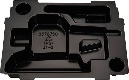 Makita Koffereinlage Tiefziehteil für MAKPAC, Schwarz, B: 38,0 cm, T: 28,5 cm, H: 6,5 cm - Bild 1