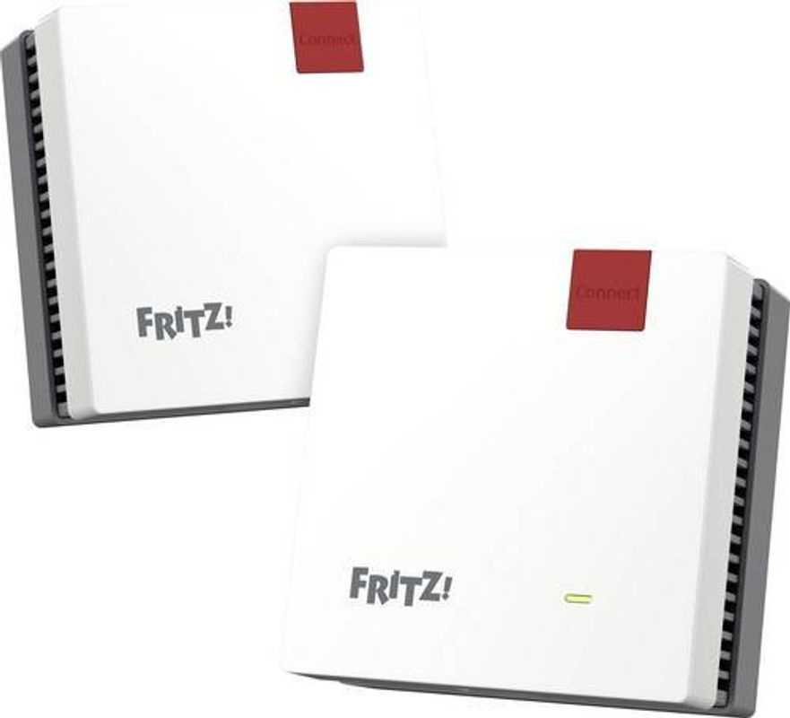 AVM FRITZ!Mesh Set 1600 WLAN Repeater 2er-Pack mit WiFi 6 und Dual-Band in Weiß - Bild 2