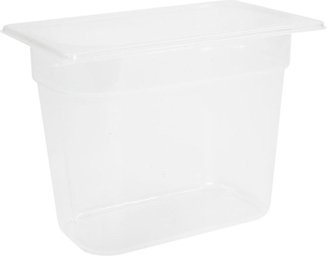 Schneider GN 1/4 Behälter aus Polypropylen, transparent, Volumen: 4,8 l, Tiefe: 20 cm - Bild 1