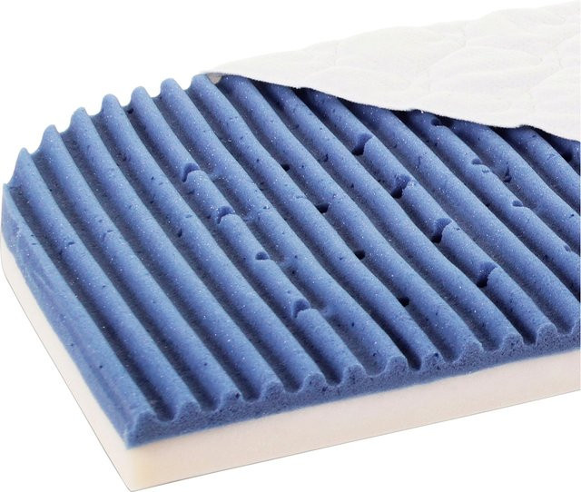 Babybay Intense AngelWave Matratze für Beistellbett Boxspring XXL in Weiss mit Gelkomfortschaum und Carbonfaser, B/T: 105 x 57,5 cm - Bild 1