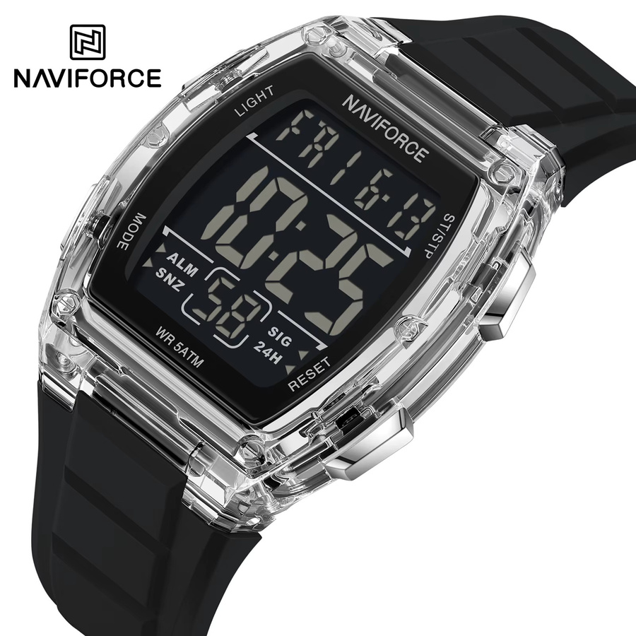 Naviforce Digitaluhr, Kunststoff, Schwarz, Herren - Bild 6