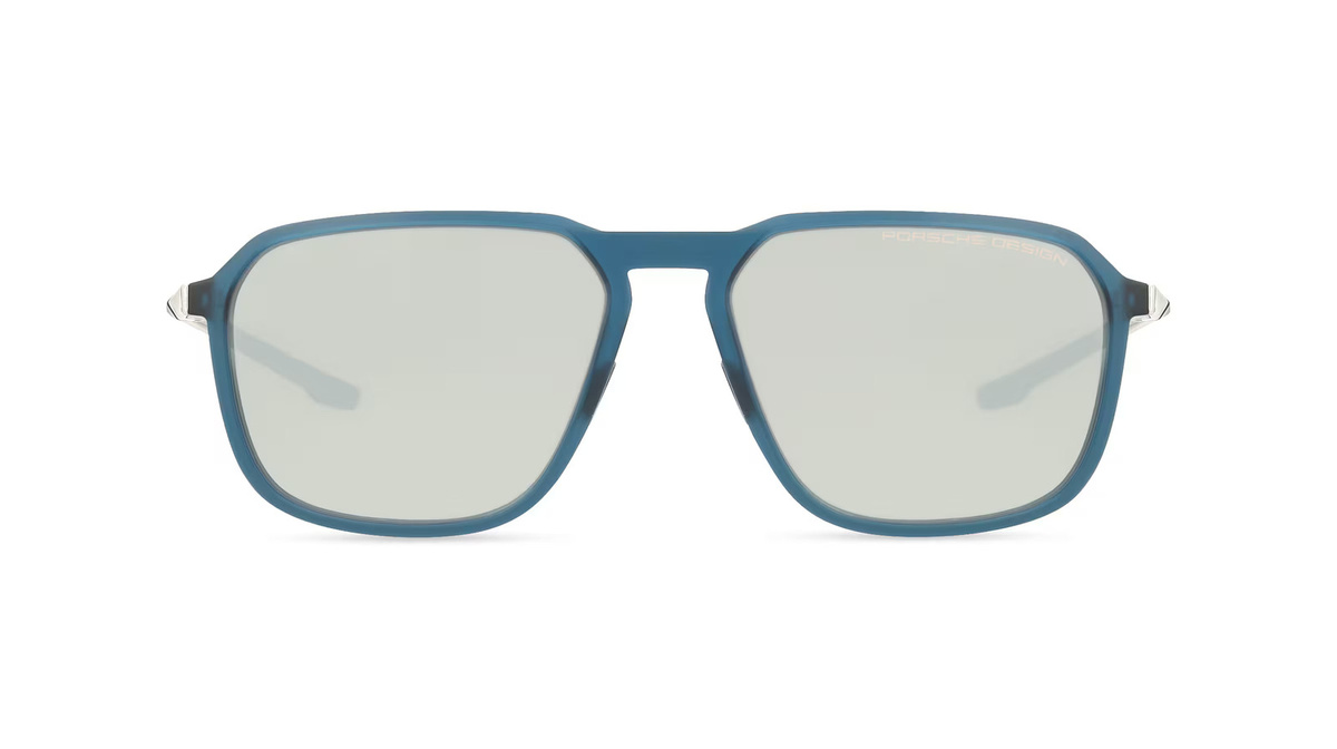 Porsche Design P8961 Sonnenbrille, Vollrand, Quadratisch, Acetat, Unisex, blau - Bild 1