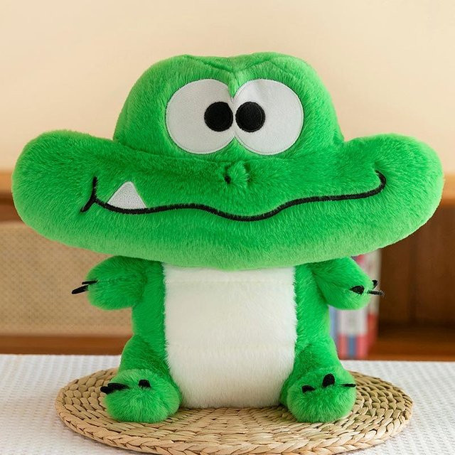Joyful toys Krokodil Alligator Tyrann, Puppe Kissen, Plüschtier, 35cm - Bild 1
