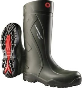 Dunlop Purofort S5 Sicherheitsschuhe in Schwarz-Grün nach EN ISO 20345 - Bild 1