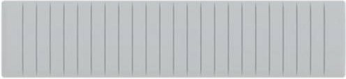 ABB SZ-BP12G Blindplatte, Grau, B: 22,0 cm, H: 4,6 cm - Bild 1
