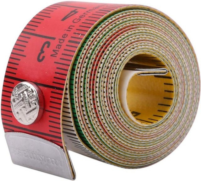 Weiches Maßband mit Druckknöpfen in Mehrfarbig, doppelseitiges Nähwerkzeug für Handarbeiten von LCAuto parts - Bild 1