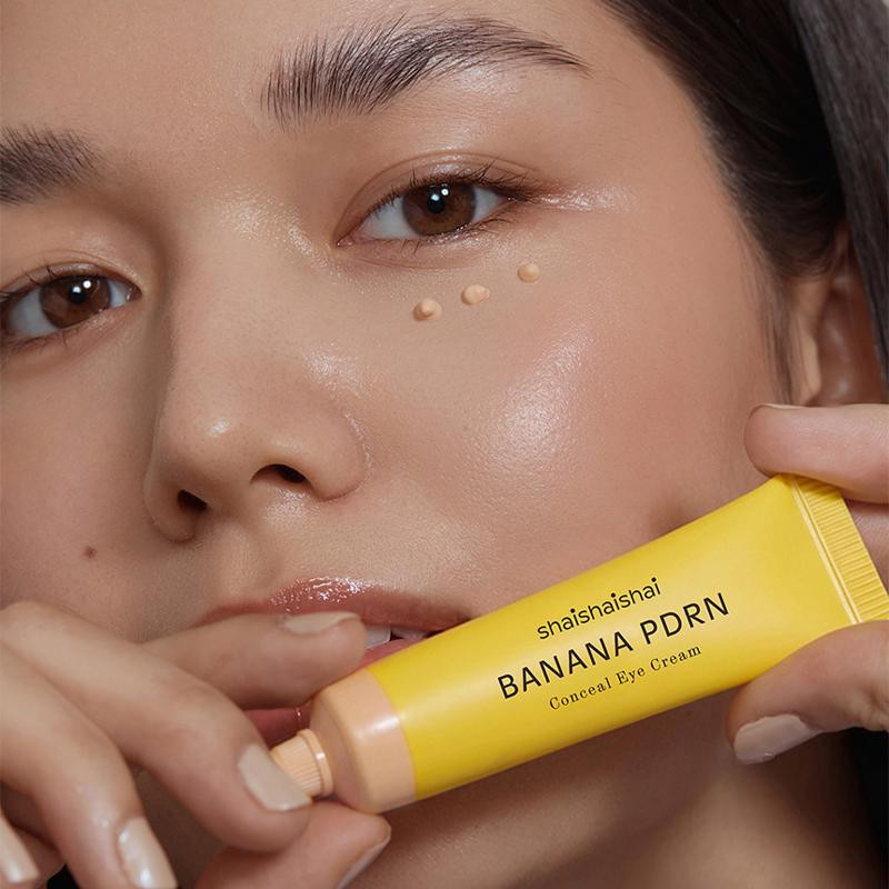 shaishaishai BANANA PDRN Conceal Augencreme, 15 ml, 05 Toffee - Bild 5