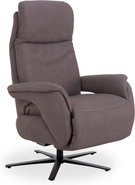 Relaxsessel MONDO MENTO LAZYLINE in Grau mit Stoffbezug und Armlehnen, B/T/H: 85,0 x 54,0 x 116,0 cm - Bild 1